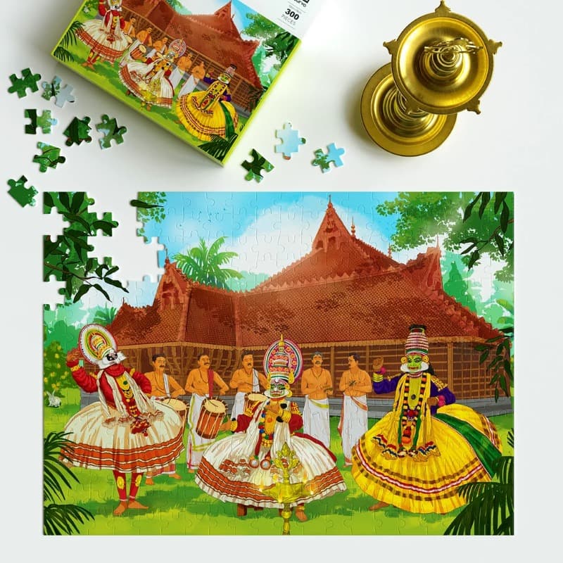Jigsaw Puzzle - Kathakali